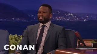 Curtis ‘50 Cent’ Jackson Got Arrested For Swearing In St. Kitts | CONAN on TBS