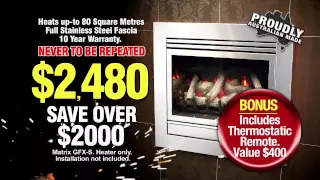 Illusion Gas Fireplace TV ad