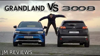 Peugeot 3008 VS Opel Grandland - Qual GANHA? Qual PREFEREM?? - JM REVIEWS 2022