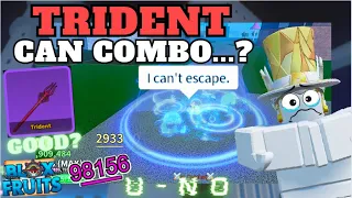 BEST ONE SHOT COMBO TRIENT WITH ELECTRIC CLAW| BLOX FRUITS |      U-NO