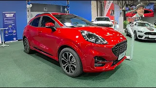 Ford Puma ST line ecoboost hybrid Crossover SUV all new model walkaround and interior K1228