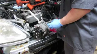 Honda Civic EP3 AC clutch and Thermal protector replacement.  AC fix, clutch not engaging.