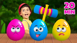 Mix - Surprise Eggs Kids Songs Compilation | BabyBillion | Nursery Rhymes