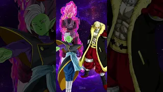 Who is stronger | Goku Black & Zamasu VS Hearts #short #dbs