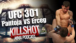 UFC 301 DRAFTKINGS BREAKDOWN 🎯 KILLSHOT MMA PODCAST