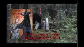North Country Lodge Black Bear Hunt 2014
