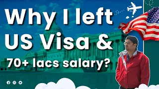 Why I left H1B Visa/US job & came back to India? | A startup story in Hindi | Indian Startup Talks