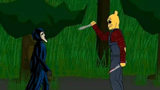 winnie the pooh (blood and honey) vs ghostface (scream 6),the hush