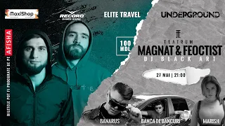 Concert Magnat & Feoctist, 27 mai 2022, Chișinău, Teatrum