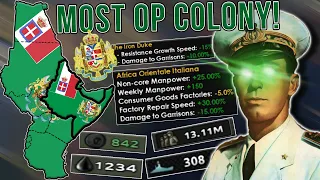 The Most OP Colony - Italian East Africa! |Hearts of Iron 4 By Blood Alone|
