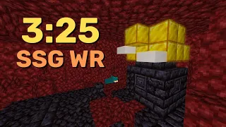 (FWR) 3:25 Minecraft Bedrock 1.17 SSG Speedrun