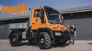 Minutenschnell Lenkung wechseln? Variopilot im Unimog! | Traum-U300 Probefahrt