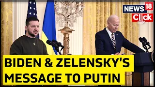 US President Joe Biden and Ukraine's President Zelensky Holds Joint Conference | English News