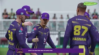 Peshawar Zalmi vs Quetta Gladiators || PSL Match 25 Highlights 2023 || Cricket 22