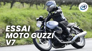 Essai Moto Guzzi V7 (2021)