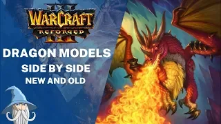 Dragon Models Comparison (Reforged vs Classic) | Warcraft 3 Reforged Beta
