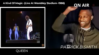 QUEEN- A Kind Of Magic - (Live At Wembley Stadium 1986) -REACTION VIDEO