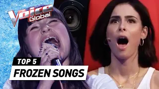 Incredible FROZEN❄️ songs on The Voice Kids