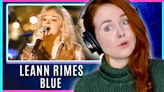 ONLY 13 YEARS OLD! Vocal Coach reacts to LeAnn Rimes - Blue