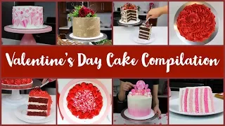 Valentine's Day Cake Decorating Compilation | CHELSWEETS