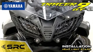 YAMAHA TRACER 9 GT HEAD LIGHT GUARD INSTALL