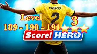 Score hero 2 level 189 | Score hero 2 level 190 | Score hero 2 level 191 | 3 Stars | FRF | frf