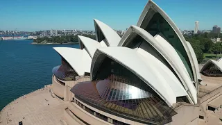 Unique 4K Aerial Tour of Opera House, Harbour Bridge & Cruise Ship you've never seen!