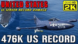 United States: North American server record damage with 476K