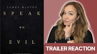 Speak No Evil Trailer Reaction | Starring James McAvoy, Scoot McNairy & Mackenzie Davis