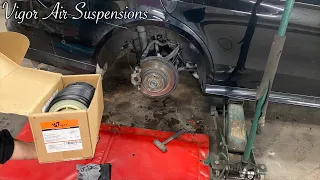 Mercedes W212 | How To Remove Air Spring & Cause of Failure