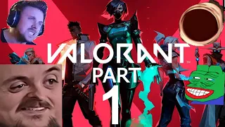 Forsen Plays VALORANT - Part 1 [2021] (With Chat)