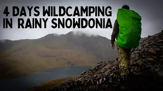 4 Days Wet Wild Camping And Exploring Snowdonia National Park!