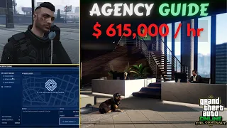 How To Make MILLIONS From Your Agency - GTA Online Complete Agency Money Guide