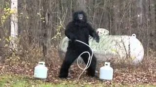 FUMING BIGFOOT FOOTAGE