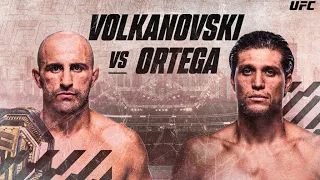 ALEXANDER VOLKANOVSKI VS BRIAN ORTEGA | HIGHLIGHTS | UFC 298