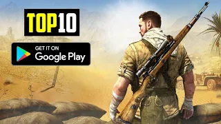 Top 10 SNIPER Games for ANDROID | High Graphics (Offline/Online)