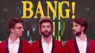 AJR - Bang! Piano Tutorial *FREE SHEET MUSIC IN DESC.*