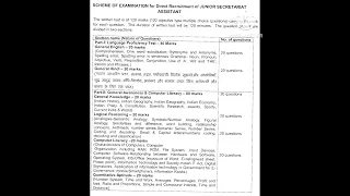 KVS JSA Syllabus