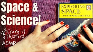 ASMR | 3 Hrs Space & Science Themed Compilation! Whispered Reading - Vintage 1960s Books