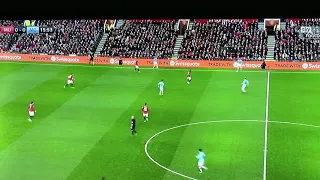 Bernardo Silva goal (7th January 2020) Manchester City v Manchester United