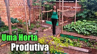 She Built a Productive GARDEN in her Backyard in 1 YEAR 🌱 Home Garden 💚