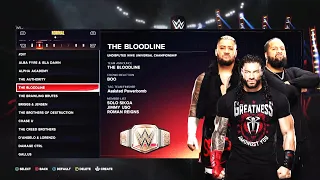 WWE 2K24 (Early Access) Tag Teams and Stables