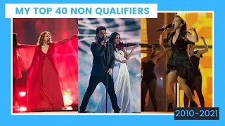 Eurovision 2010-2021: My Top 40 Non Qualifiers