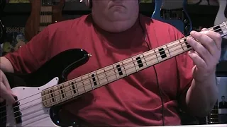 Bryan Adams One Night Love Affair Bass Cover with Notes & Tab