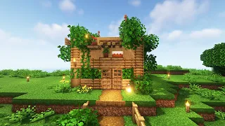 마인크래프트 건축일기 35 야생 초보자 집 Minecraft Tutorial : Starter House