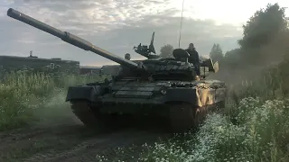 Частное катание на танке Т 80 СПб