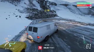 600K Needle Climb in the GMC Van | Forza Horizon 4