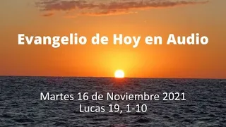 Evangelio de hoy   Martes 16 de Noviembre 2021   Lucas 19, 1 10 - Gaudio Books