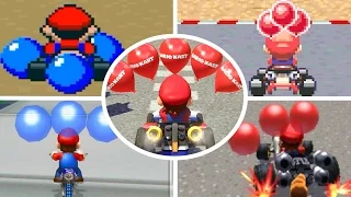 Evolution of Battle Courses in Mario Kart (1992-2017)