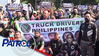 Transport groups nagprotesta vs. No Contact Apprehesion Program | TV Patrol